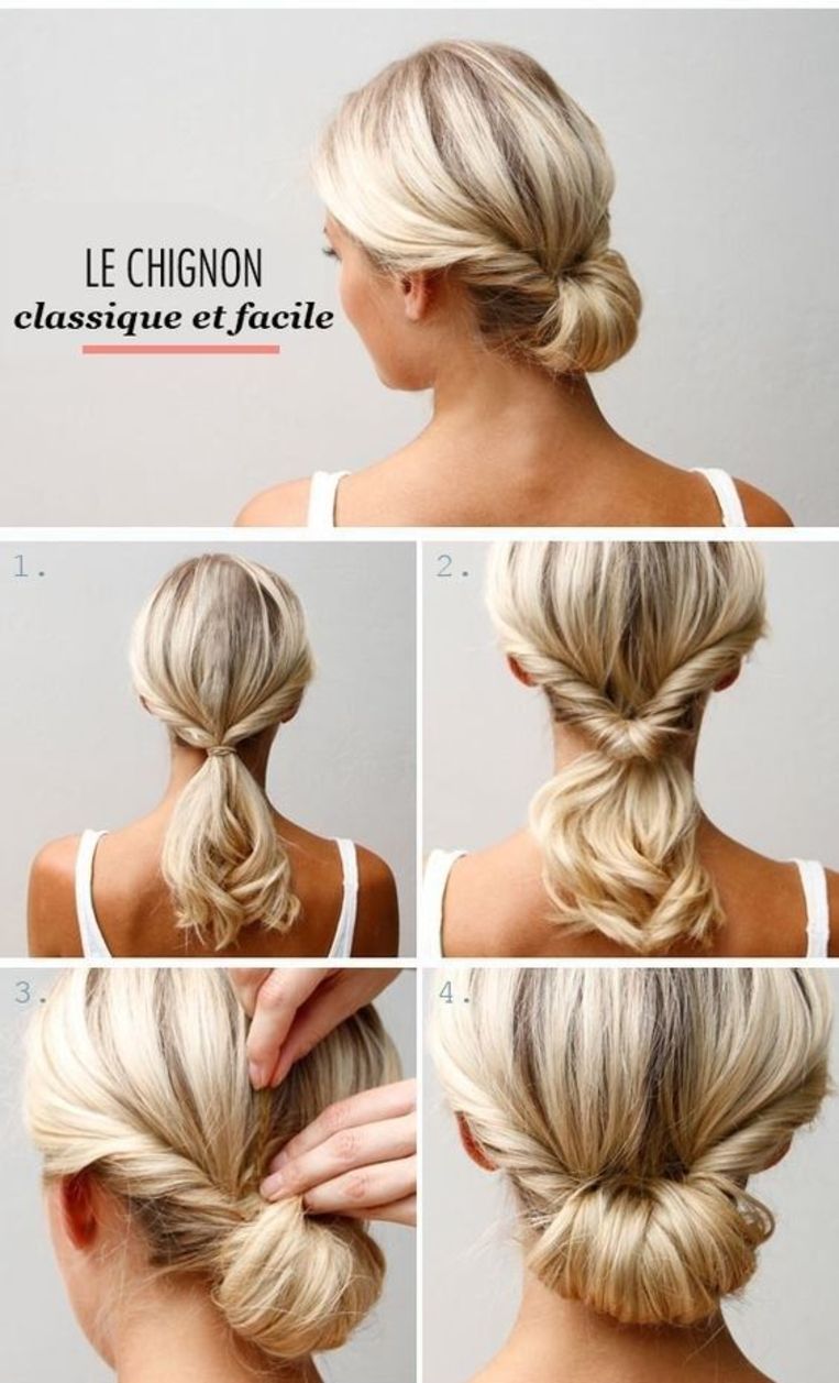 20 Manieren Waarop Je De Chique Chignon Knot Draagt | Libelle