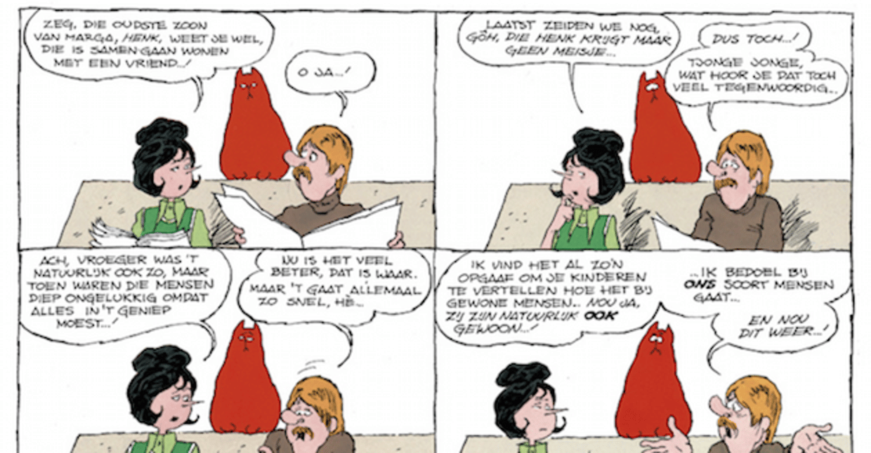 Waarom dit stripje van Jan, Jans en de Kinderen het internet over gaat vrouw 1240x646 hq foto Waarom dit stripje van Jan, Jans en de Kinderen het internet over gaat