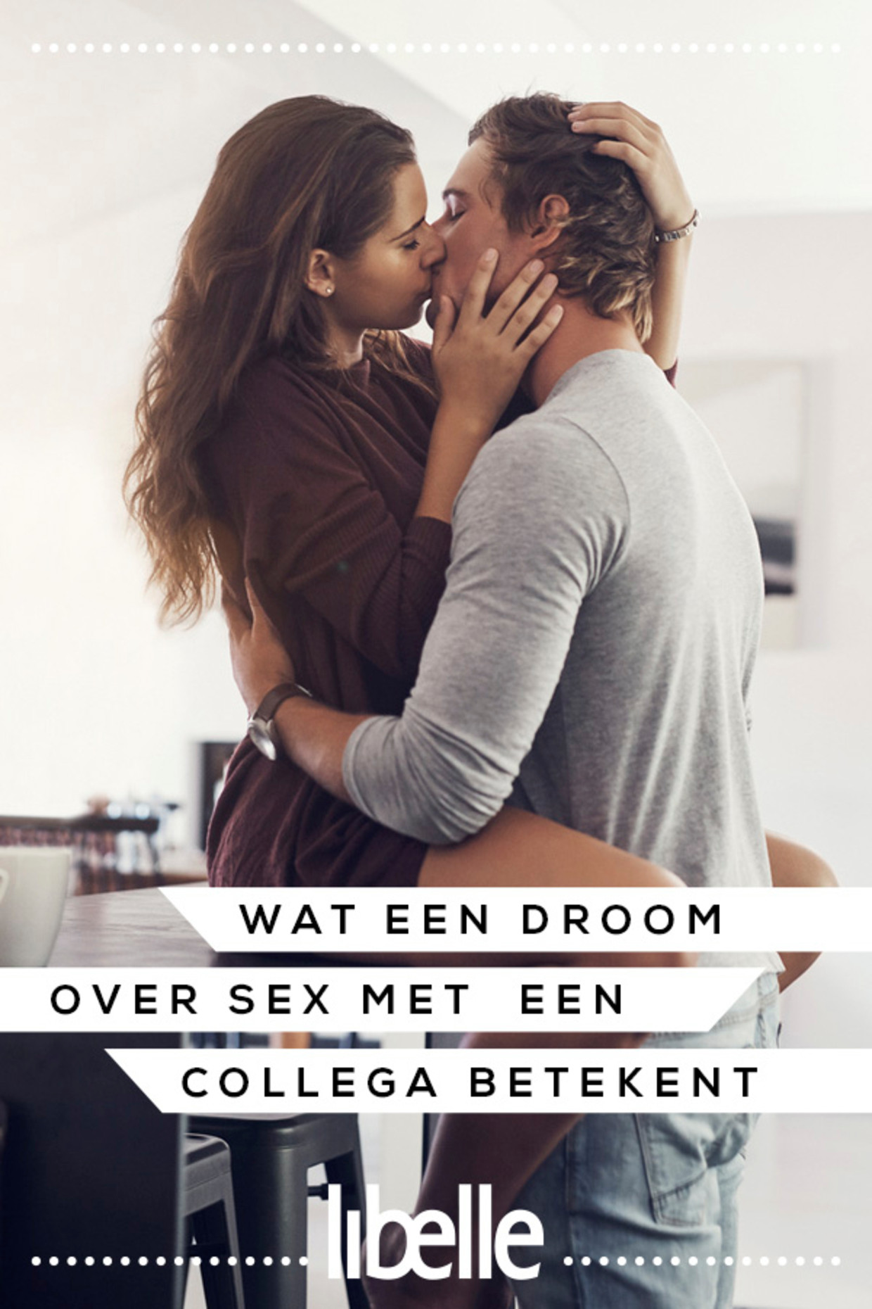 Dit is de échte betekenis achter je droom over sex met een collega foto afbeelding